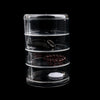 Round Shape Rotatable Clear Acrylic Drawers Makeup Case Cosmetic Jewelry Display Rack Storage Box