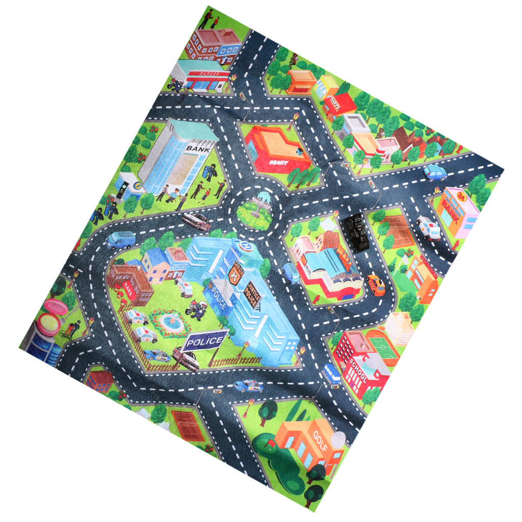 Kid Baby Play Mat Crawling Carpet Rug Floor Activity Game Play Blanket Developmental Toy Birthday Gift Traffic