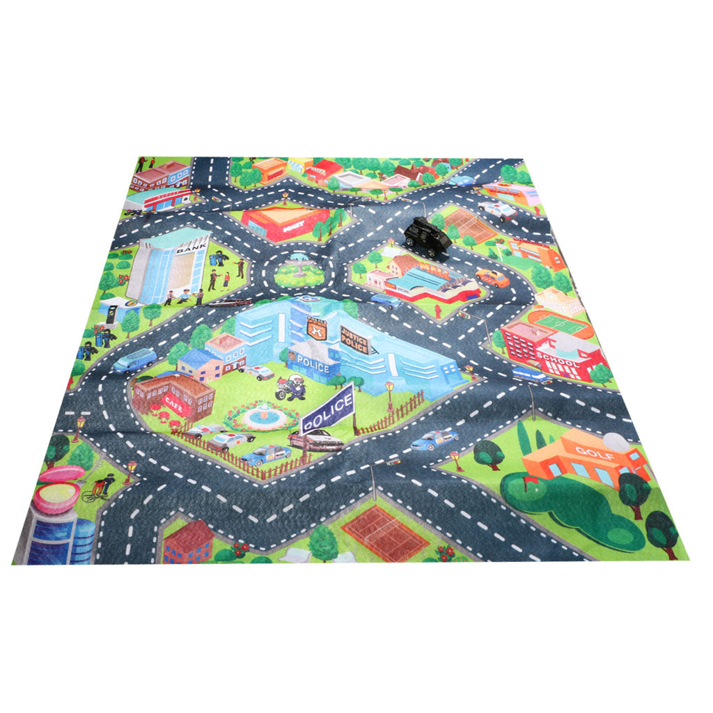 Kid Baby Play Mat Crawling Carpet Rug Floor Activity Game Play Blanket Developmental Toy Birthday Gift Traffic