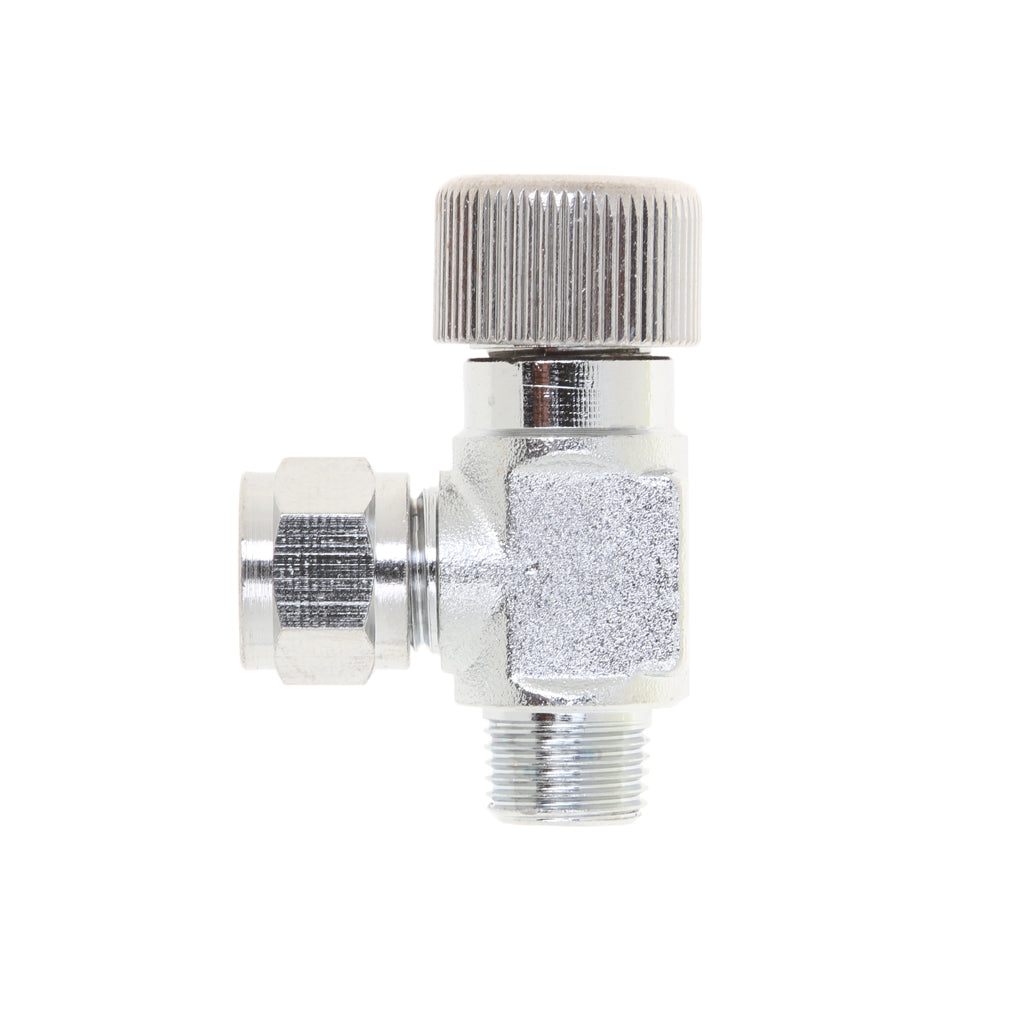 One Way Aluminum Aquarium Precise CO2 Needle Adjustment Valve Co2 Regulator Adjusting Solenoid Valve