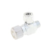 One Way Aluminum Aquarium Precise CO2 Needle Adjustment Valve Co2 Regulator Adjusting Solenoid Valve