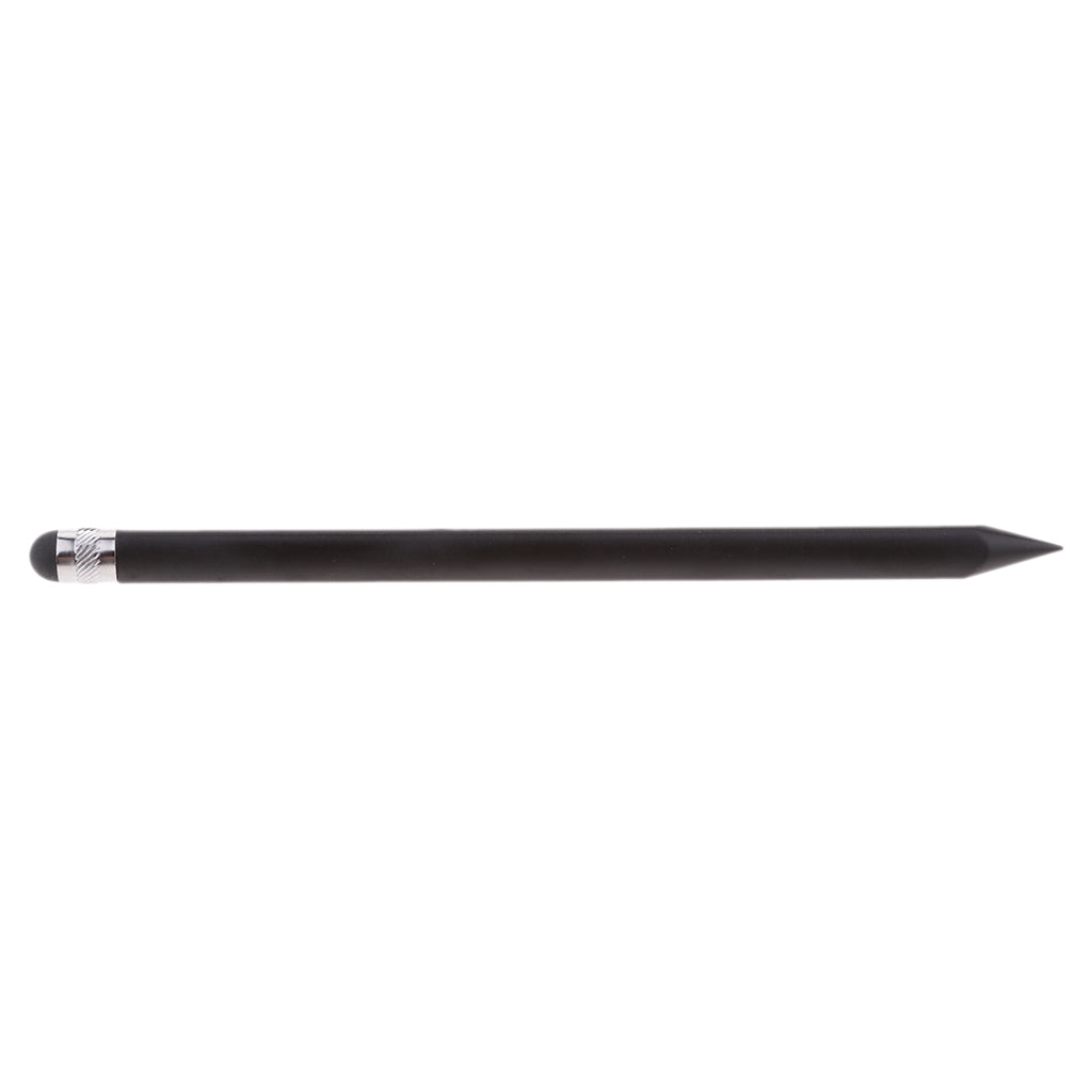 Useful Touch Stylus Pen with Two Uses, for Capacitive and Resistive Touch Screen Universal Touch Screen Stylus Pen Black