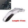 Short Rear Fender Mudguard Metal Steel For Motorcycle Honda CG125 (55cm)