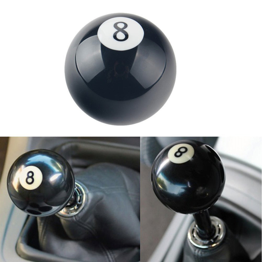 M12*1.25 Threaded 8 Ball Billiard Manual Gear shift Lever Shifter Knob