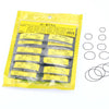 500pcs 0.8mm Rubber Watch Gasket Kit Washers O-Ring Back Case Seals 31-40mm