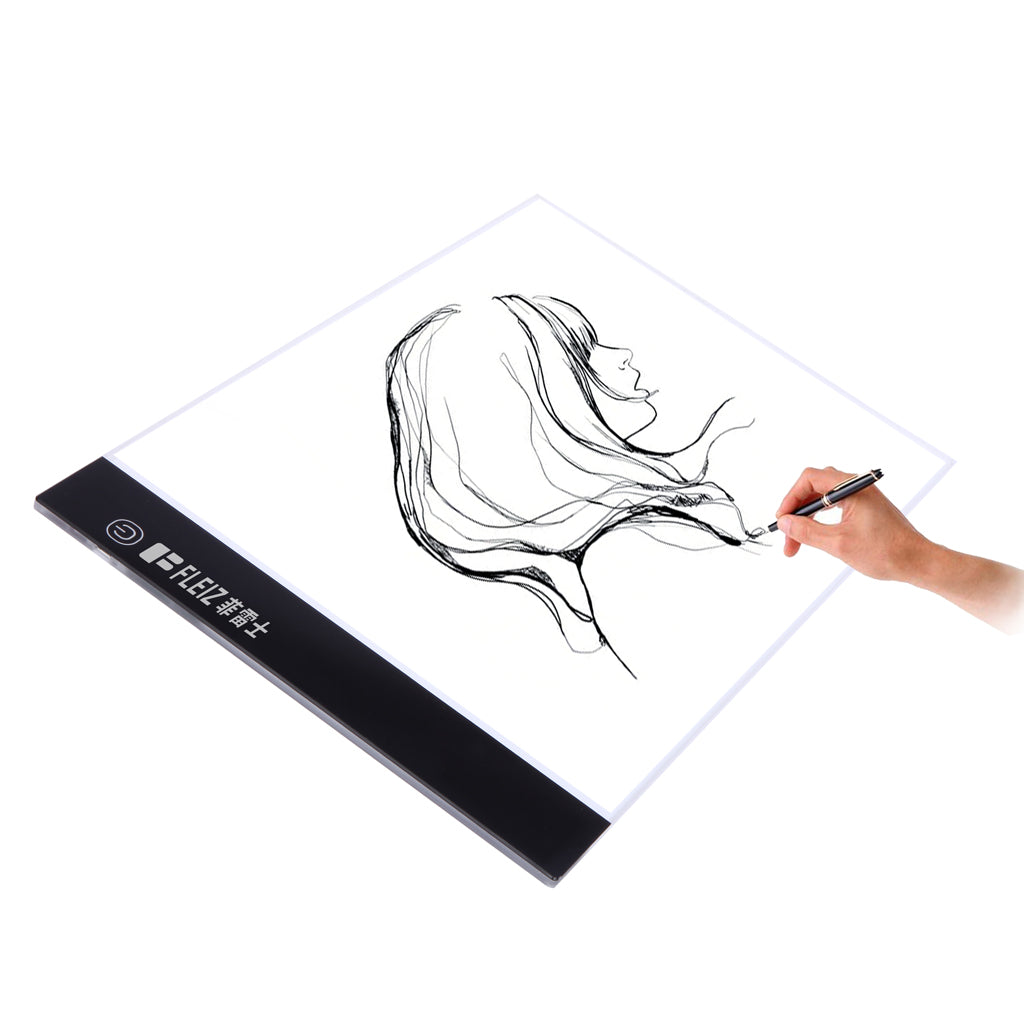 A4B Drawing Copy Board Animation Copy Tracing Pad Stencil LED Art Light Box