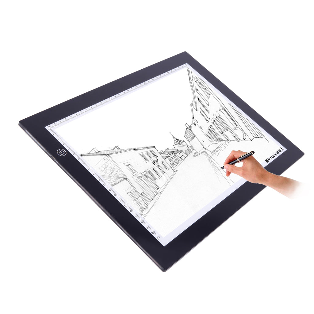 A4B Drawing Copy Board Animation Copy Tracing Pad Stencil LED Art Light Box