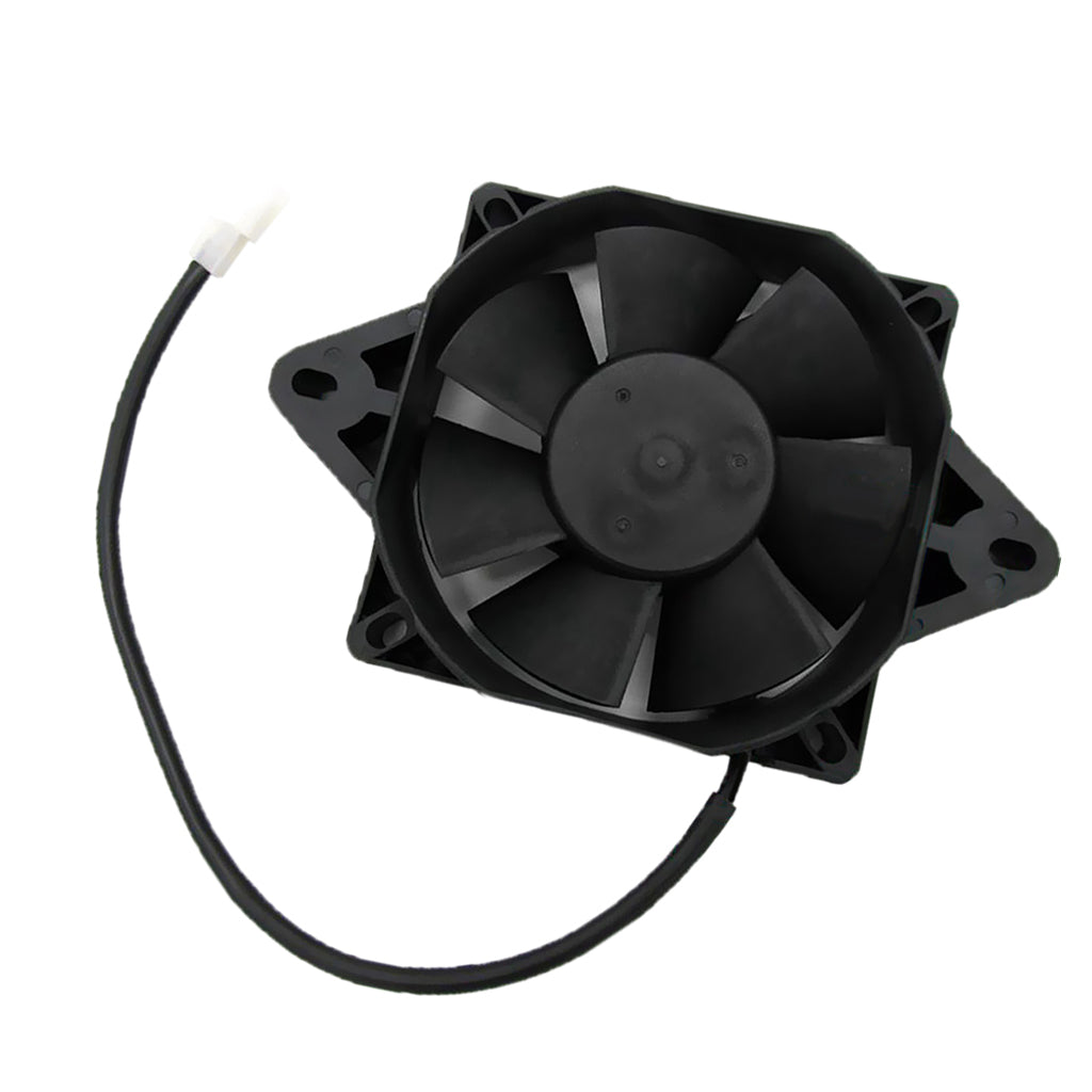 12 Volt Radiator Thermo Electric Cooling Fan for 150cc 250cc Dirt Bike ATV