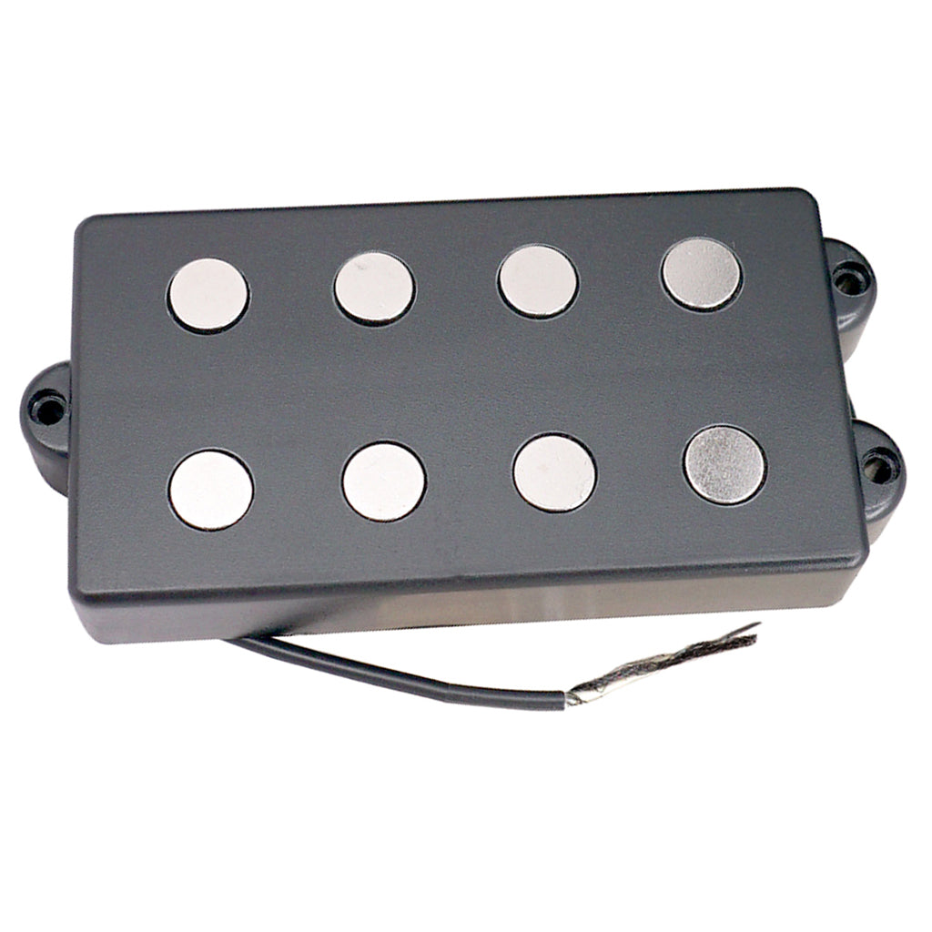 Open Style Humbucker Pickup Dual Coils for 4-String Electric Bass Repacement