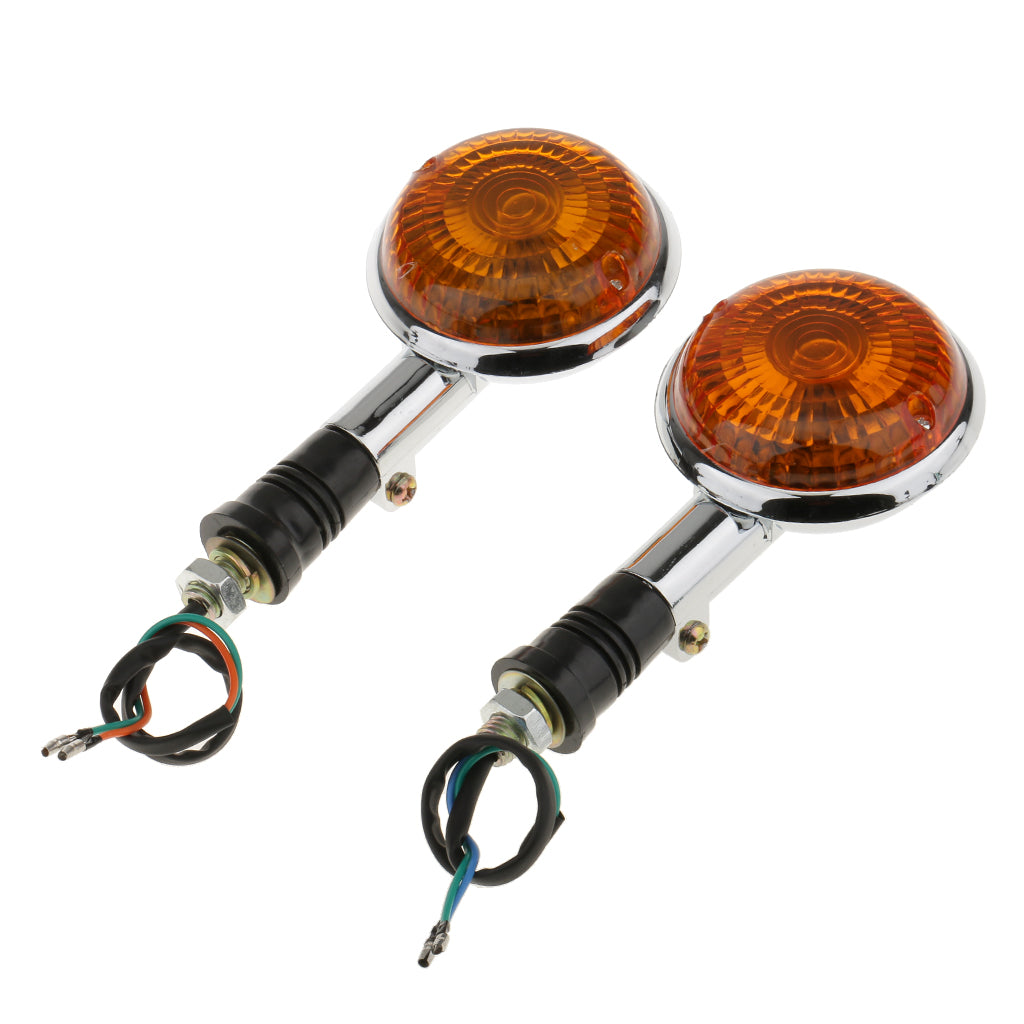 2x Turn Signal Blinker Amber Light for Yamaha V-MAX1200 V-star XVS1100