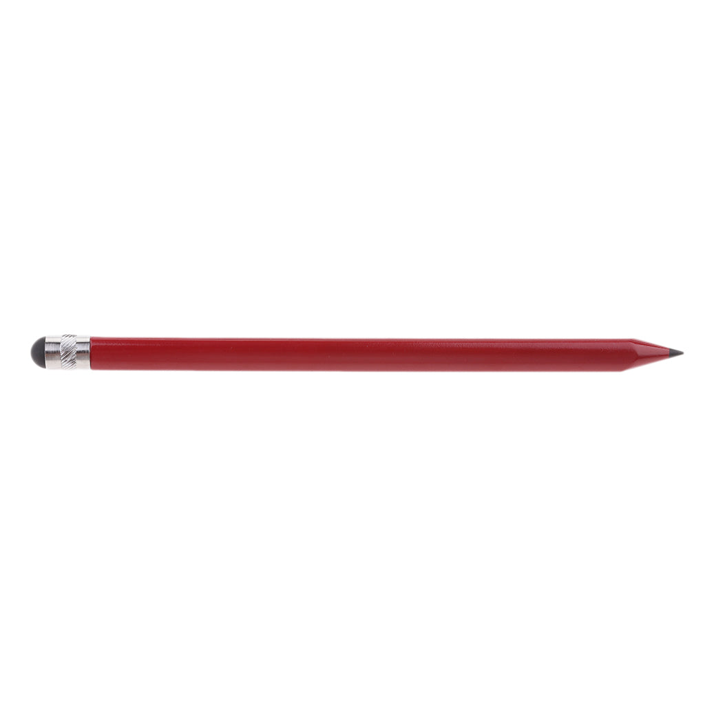 Useful Touch Stylus Pen with Two Uses, for Capacitive and Resistive Touch Screen Universal Touch Screen Stylus Pen Red