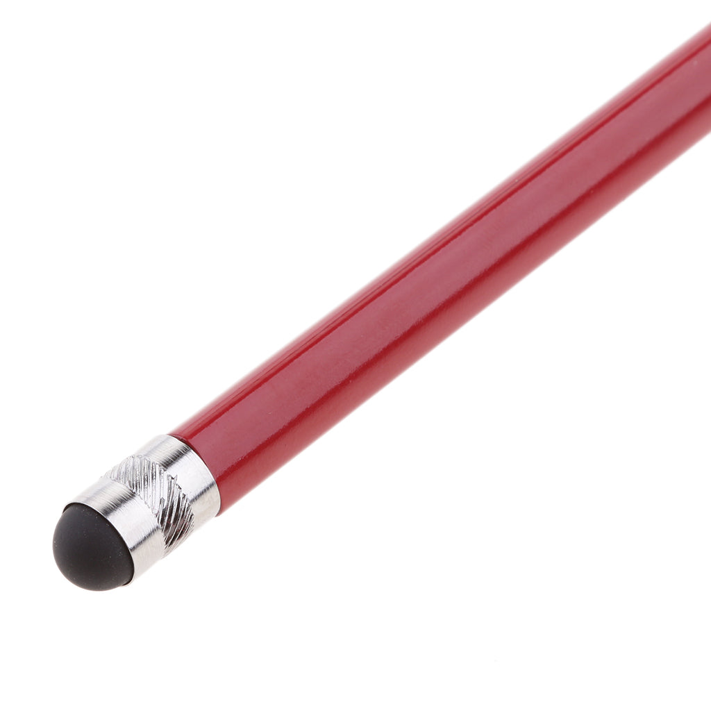 Useful Touch Stylus Pen with Two Uses, for Capacitive and Resistive Touch Screen Universal Touch Screen Stylus Pen Red