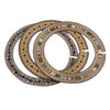 3Pcs Wood Acoustic Classical Guitar Soundhole Rosette Inlay Guitar Sound Hole DIY Guitar Decor