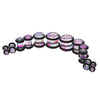 36 Pcs Acrylic Spiral Taper Stretcher Ear Tunnel Plug Stretching Ear Gauges