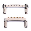 Set Chrome Tune-O-Matic Bridge & Lock Tail Piece for Les Paul SG Guitar Parts