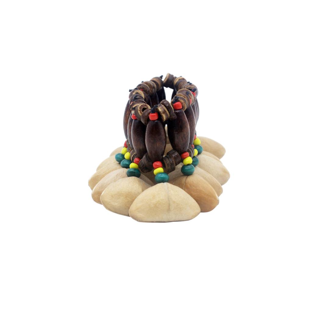 Handmade Craft Bracelet Dora Fruit Handbell Shell Jingle Hand Percussion Djembe Accessory Gift