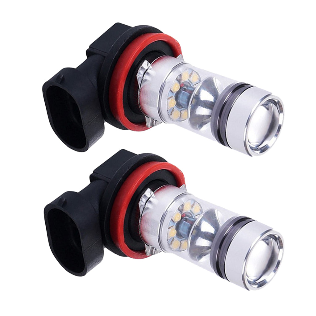 1 Pair H11 Fog Light High Power 100w 20LED Bulb Lamp for Universal Car Truck