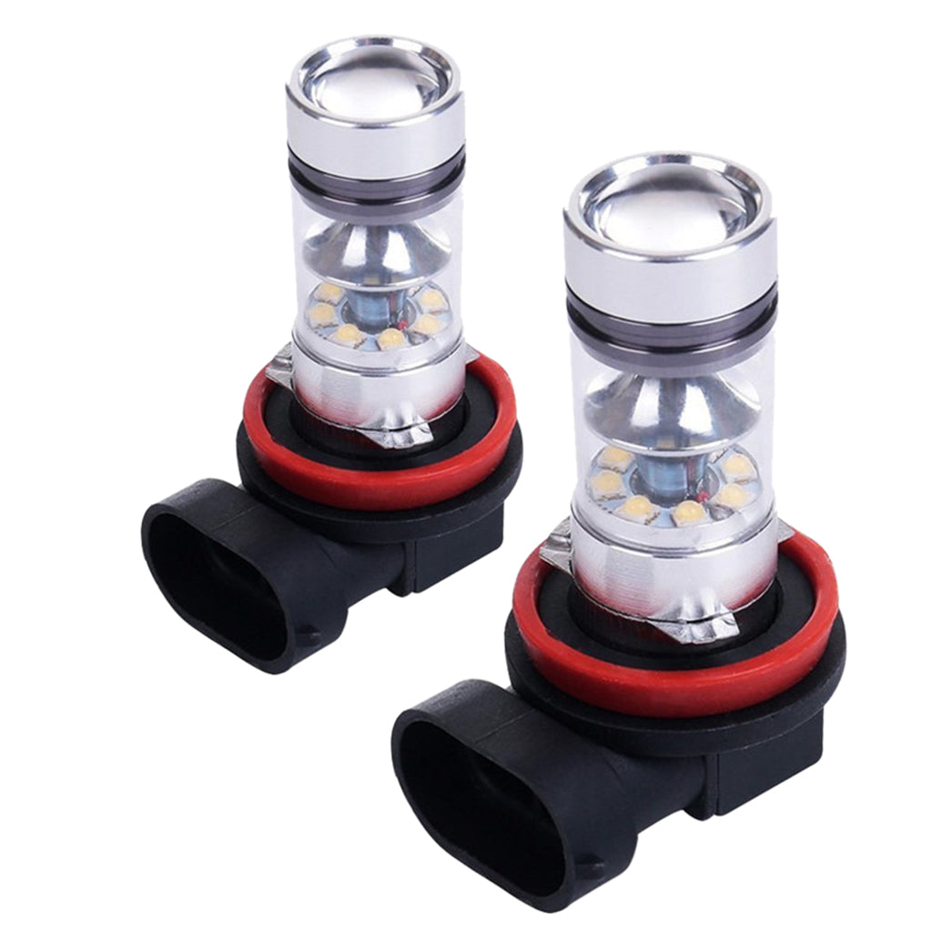 1 Pair H11 Fog Light High Power 100w 20LED Bulb Lamp for Universal Car Truck