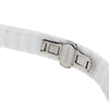 White 18mm Ceramic Link Wrist Watch Band Bracelet Strap Replacement