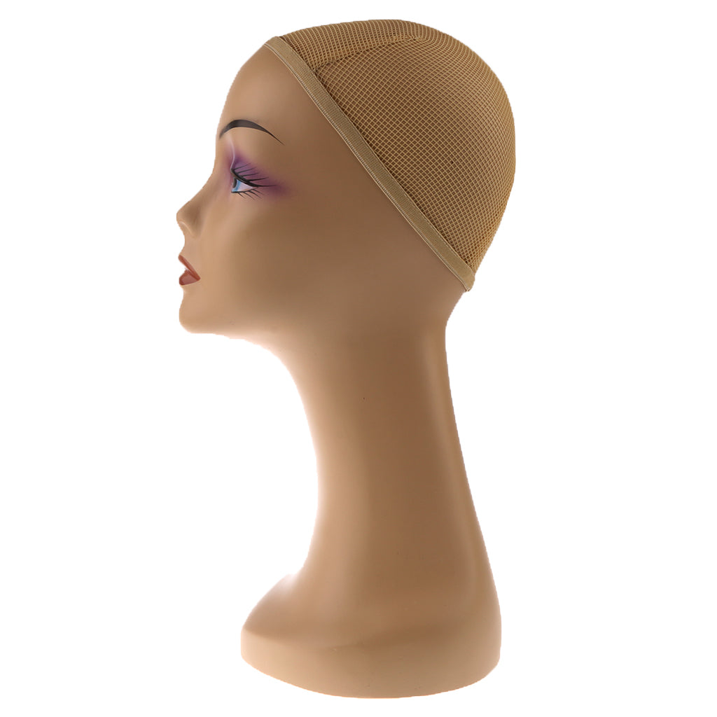 Plastic Female Mannequin Manikin Head Model For Wig Glasses Hats Display