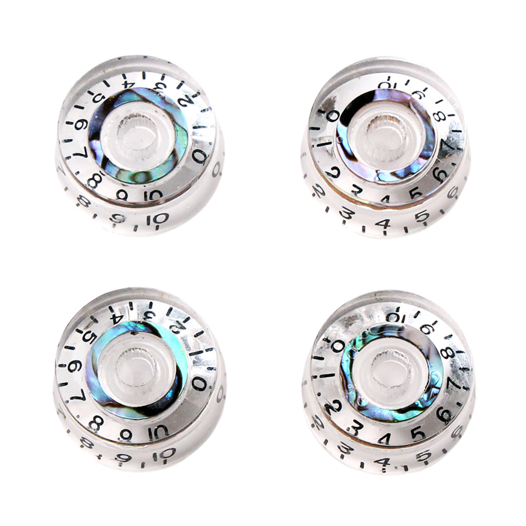 4x Speed Control Knobs for Gibson Epiphone Electric Guitar Replacement Parts