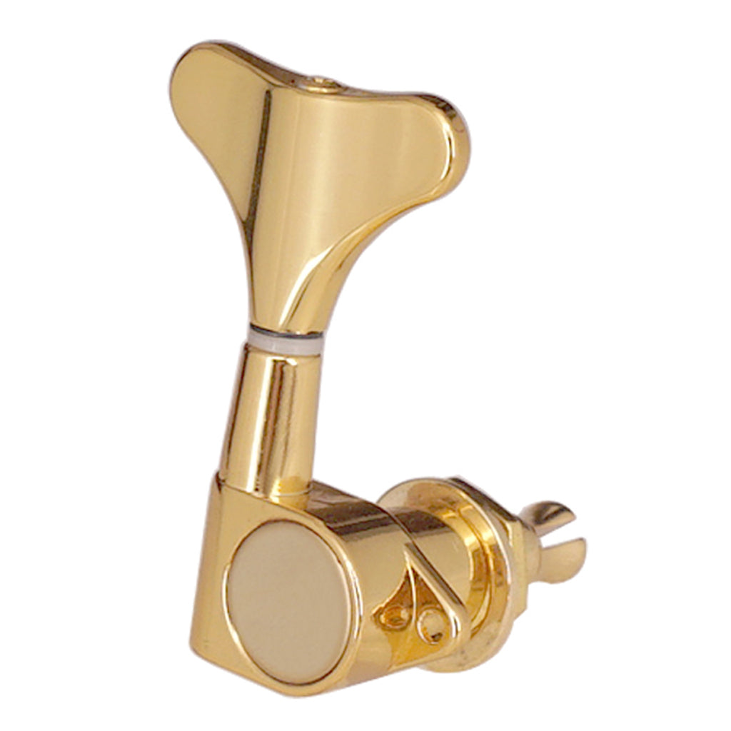 Pack of 6 3L3R Alloy Electric Bass Replacement Tuning Pegs Closed Tuning Keys 2.2 x 1.09inch Gold