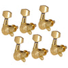 6pcs Golden Guitar String Tuning Pegs Locking Keys Tuners Square Machine Heads 6R