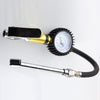 Dual Chuck Auto Air Tire Inflator with Dial Gauge Auto Bike Compressor Automotive Tool