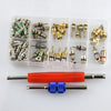 102 Pieces Assortment A/C Shrader Valve Core & Tool R134 R12 Valves HVAC kit