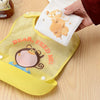 Random Baby Soft Waterproof Easy Clean Up Bib w/ Crumb Catcher Cute Kids Bib