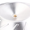 Aluminum Alloy Acoustic Resonator Guitar Cone Silver 266mm for Guitar Maker