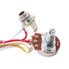 Replacement Electric Guitar Pickup Wiring Harness with 3-Way Toggle Switch Knob Volume Tone 500K