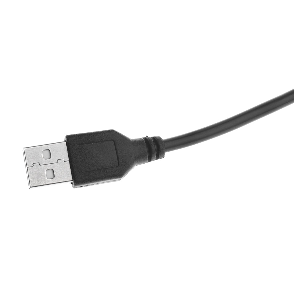 90cm Black USB 2.0 A Male To Mini 5 Pin B Data Charging Cable Cord Adapter