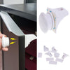 4Locks & 1 Key Safety Magnetic Cabinet Locks - Self Sticking 3M Adhesive for Cabinets & Drawers Perfect for Home Safety