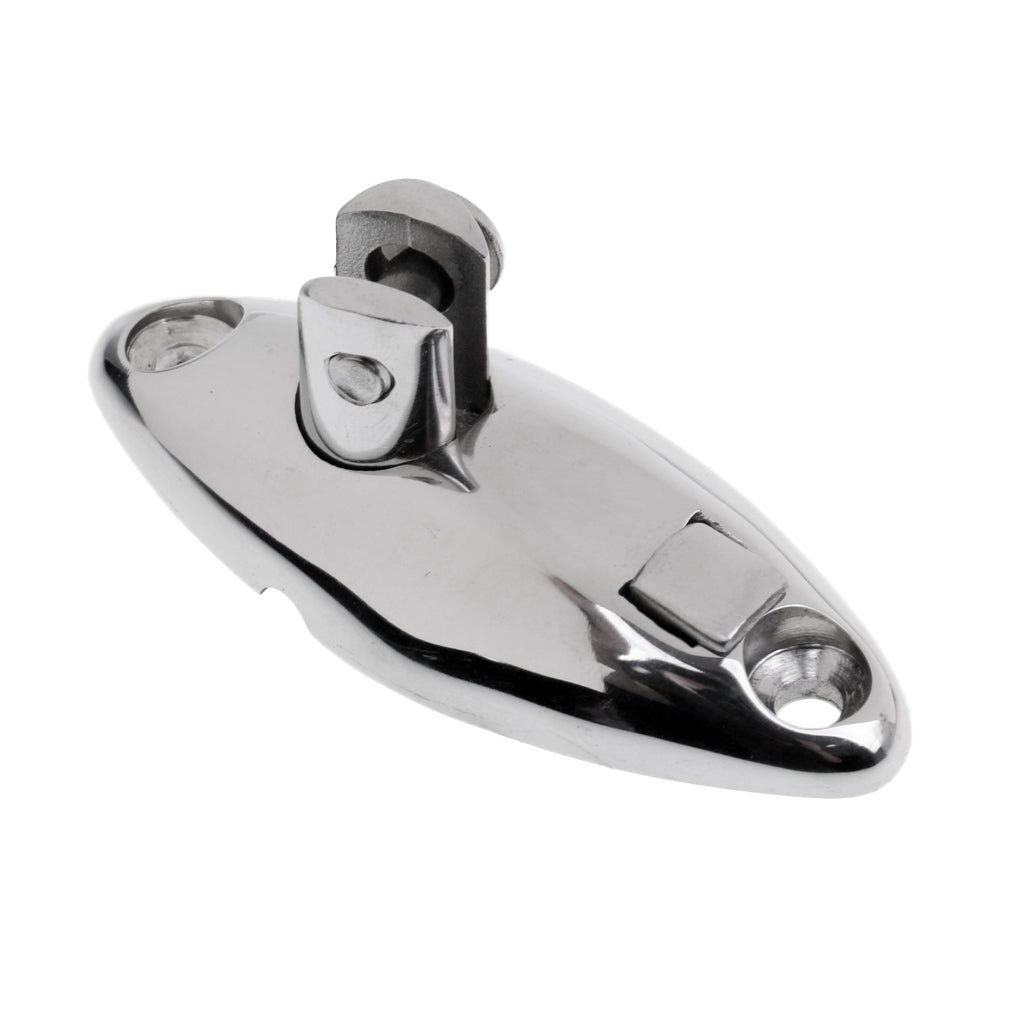 Stainless Steel Marine Boat Swivel Hinge Mount Deck Fitting Hardware