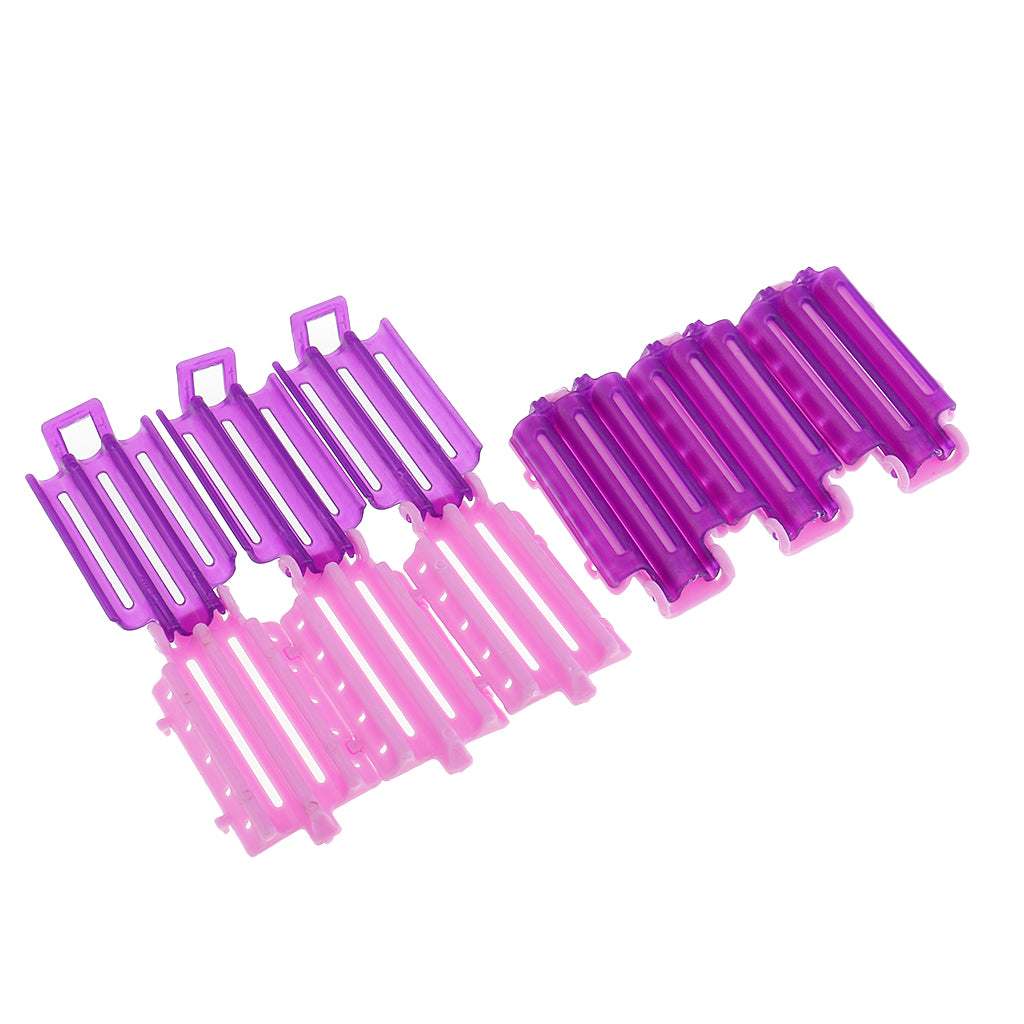 36 Pieces Hairdressing Styling Wave Perm Rod Corn Hair Clip Curler DIY Tools