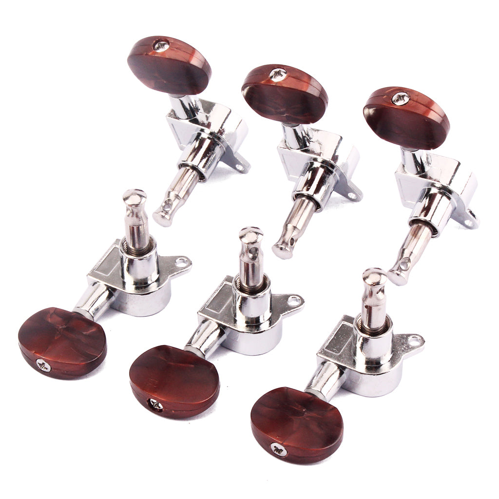 6 Pieces Guitar Tuning Pegs Tuners Machine Heads for Electric Acoustic Guitar Parts Accessories DIY