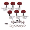 6 Pieces Guitar Tuning Pegs Tuners Machine Heads for Electric Acoustic Guitar Parts Accessories DIY