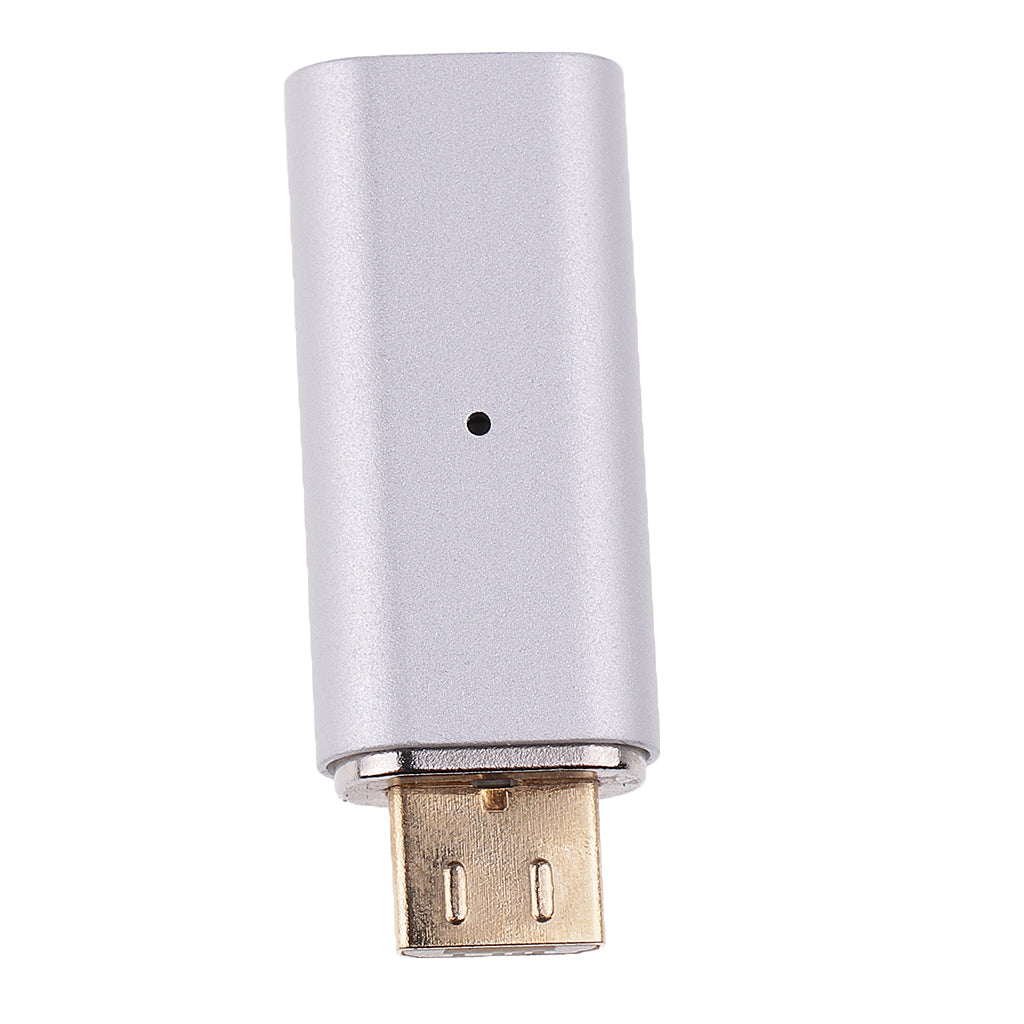 Mini Magnetic Micro USB OTG Fast Charger Date Sync Cable Converter for Cell Phone Silver