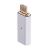 Mini Magnetic Micro USB OTG Fast Charger Date Sync Cable Converter for Cell Phone Silver