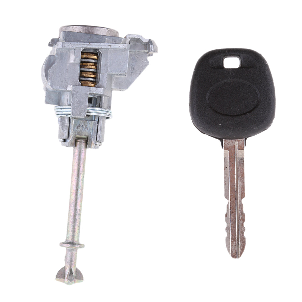 Durable Left Car Door Lock Barrel Assembly and Key Fits for Toyota Corolla