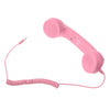 PC Computer Tablet Retro POP 3.5mm Jack Mobile Handset for iphone ipad Pink