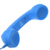 PC Computer Tablet Retro POP 3.5mm Jack Mobile Handset for iphone ipad Blue