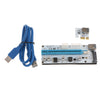 008S PCI-E Express 1x To16x Extender Riser Card Adapter With  USB3.0 Cable