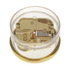 Acrylic Round Transparent Wind-up Music Box Melody Happy Birthday to You