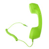 3.5mm Mic Retro POP Phone Handset Telephone for Mobile Phone Universal Green