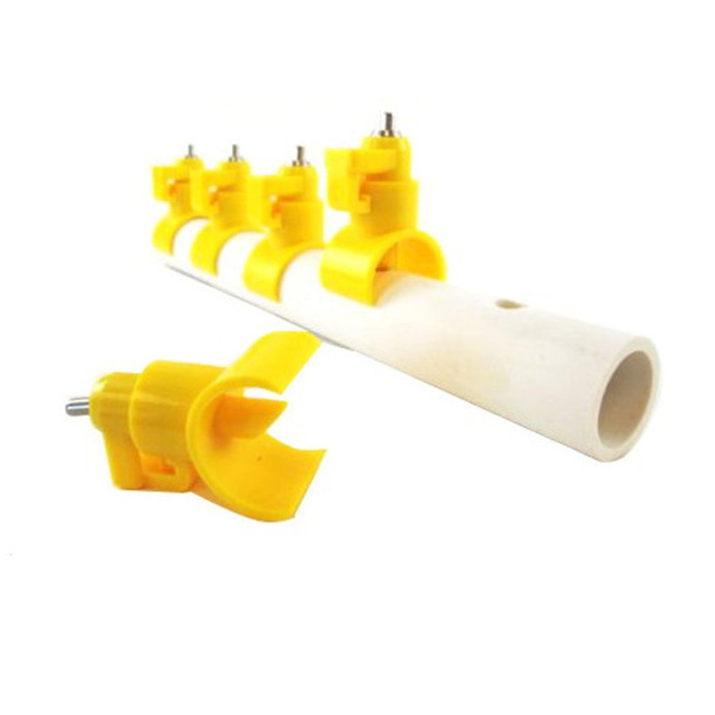 Chicken water feeder Nipples 10pcs for automated watering system New waterer