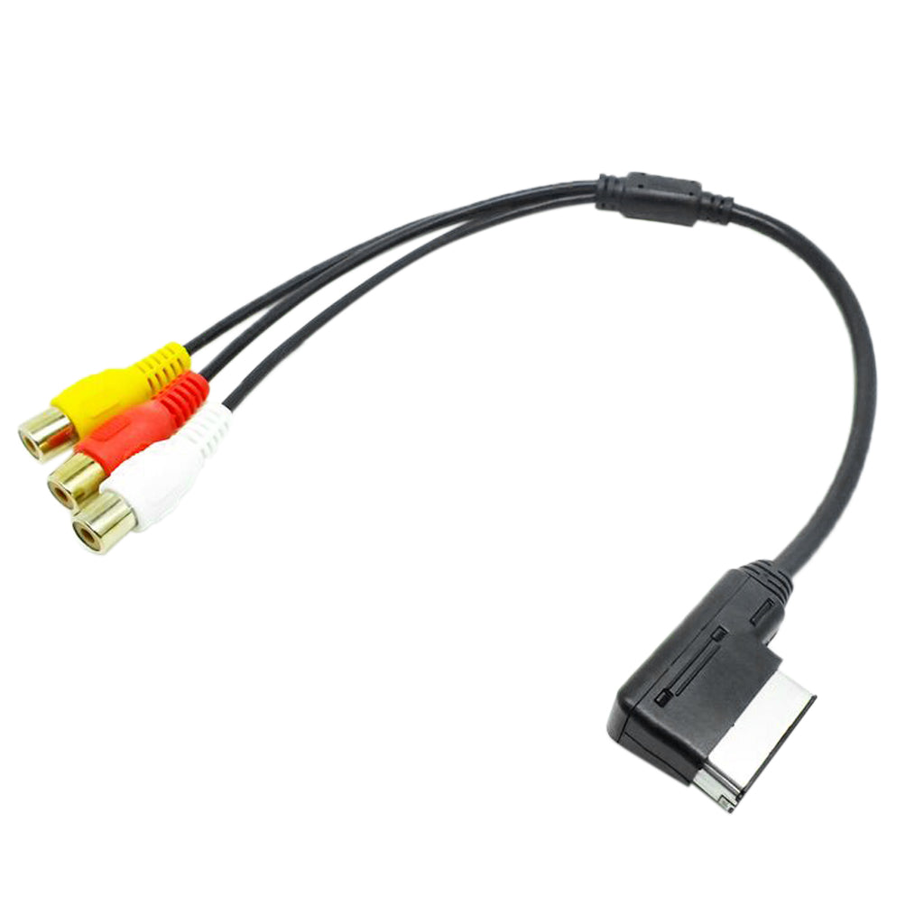 Car Music Interface AMI to RCA Cable Wire for Audi \A8\Q5\Q7\R8\TT