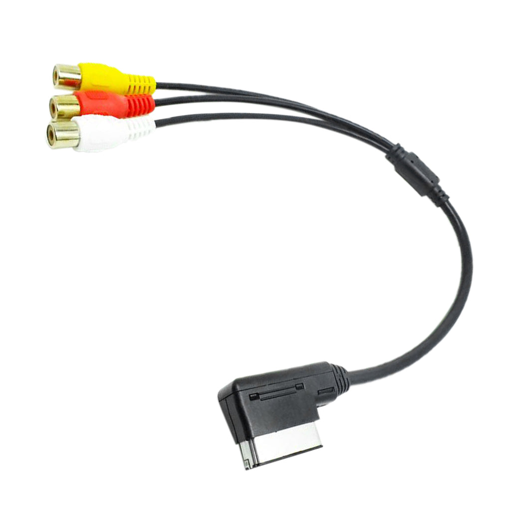 Car Music Interface AMI to RCA Cable Wire for Audi \A8\Q5\Q7\R8\TT