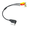 Car Music Interface AMI to RCA Cable Wire for Audi \A8\Q5\Q7\R8\TT